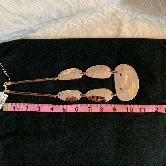 Style & Co Gold Princess Length Statement Necklace - Picture 2 of 7